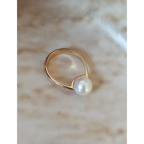 Anello con Perla Acquadolce 8,26 mm