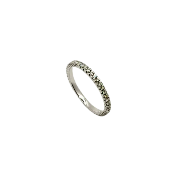 Eternity con diamanti ct. 0,34 .